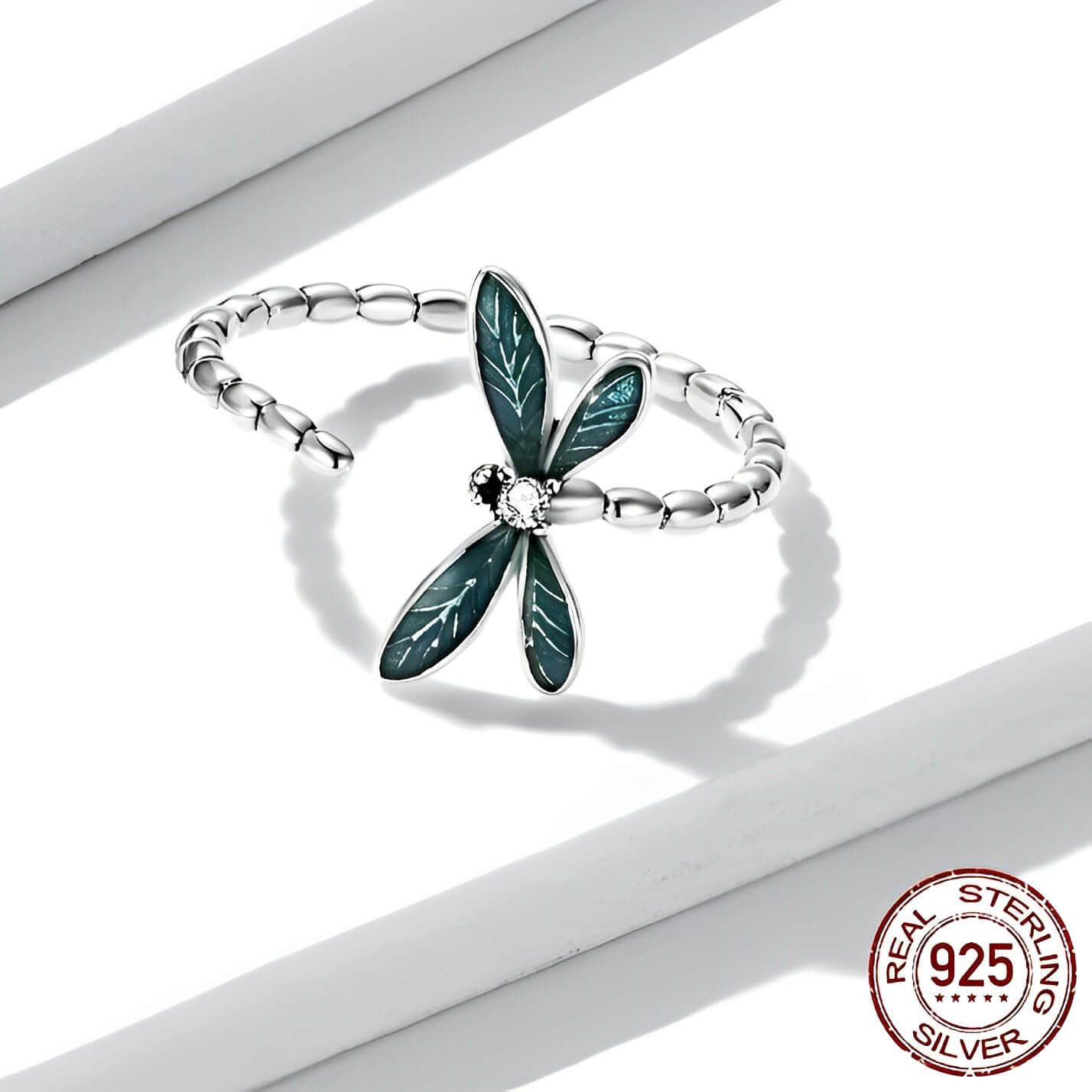 Dragonfly S925 Silver Ring