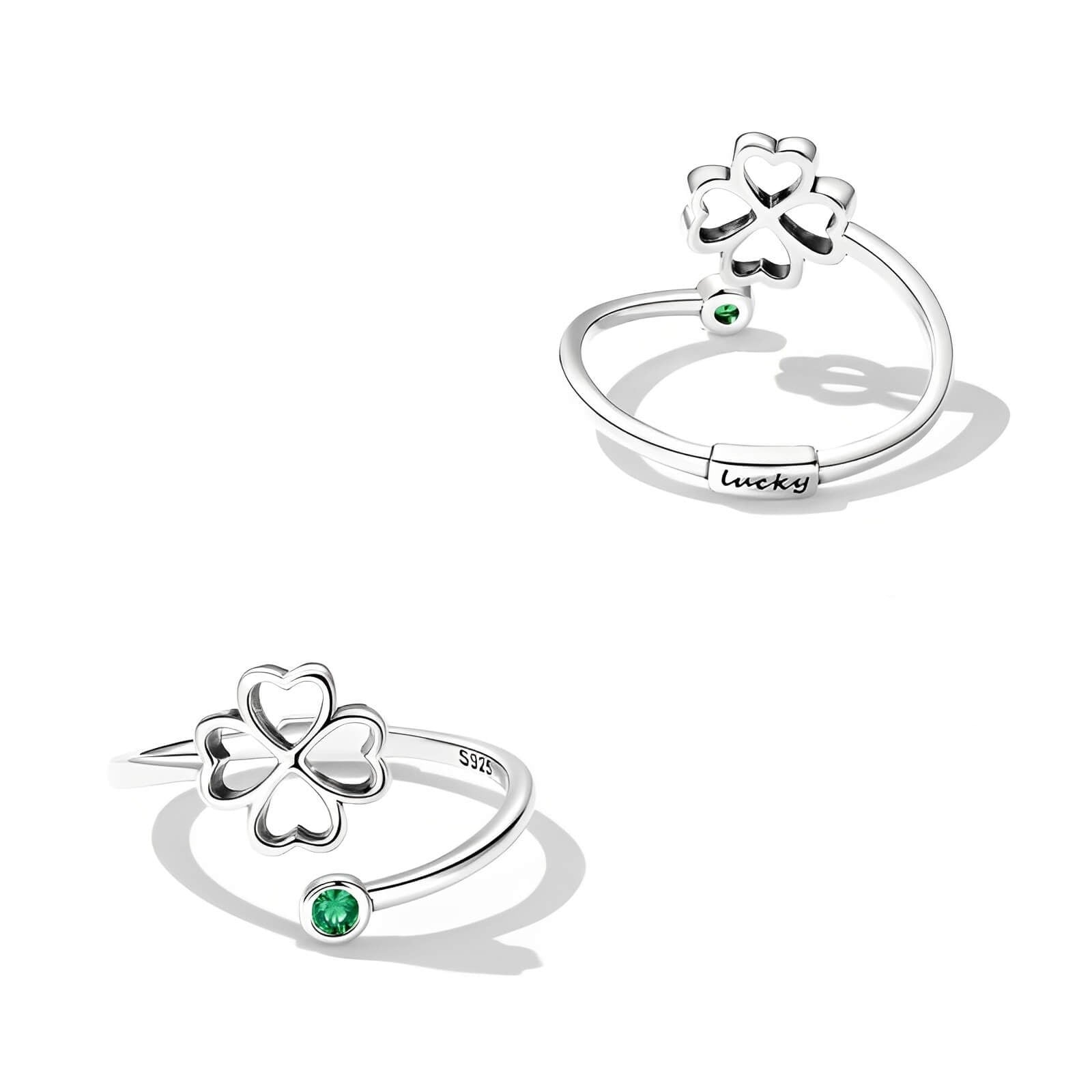 Clover S925 Silver Ring