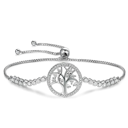 Tree of Life 925 Sterling Silver Bracelet - DEUTIN