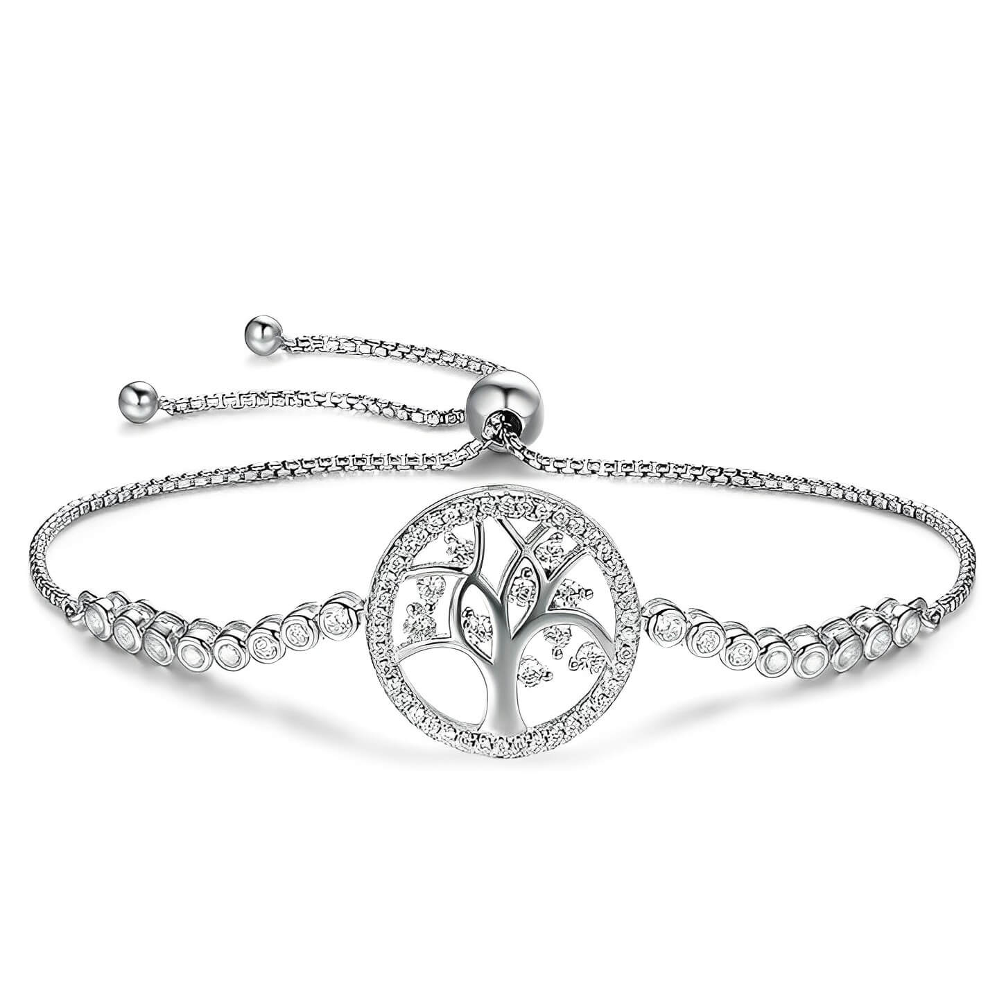 Tree of Life 925 Sterling Silver Bracelet - DEUTIN
